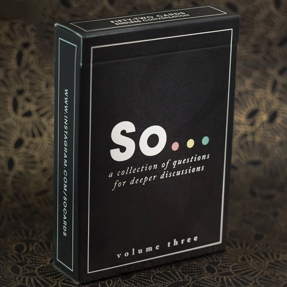 Thẻ Bài Board Game So Cards Deep Conversation Starters