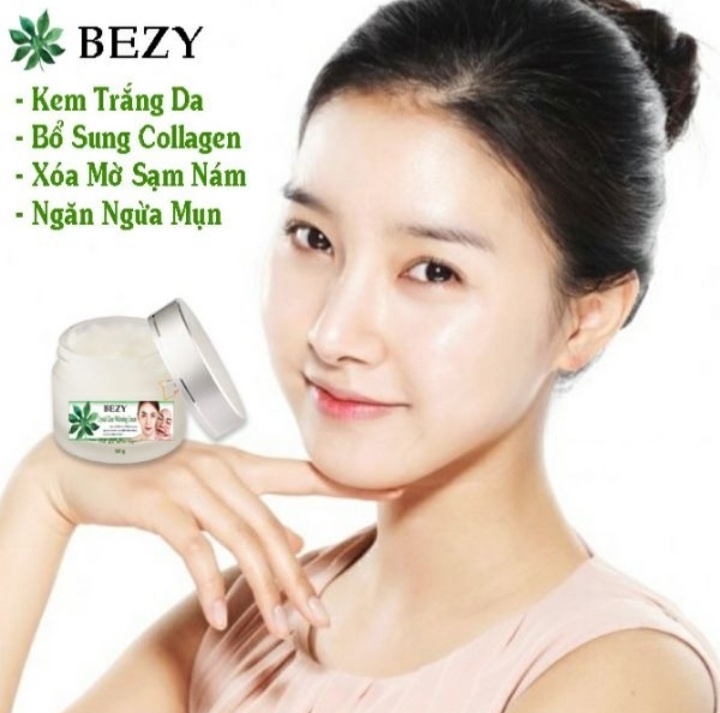 [HCM]Kem Bezy trắng da mặt COLLAGEN