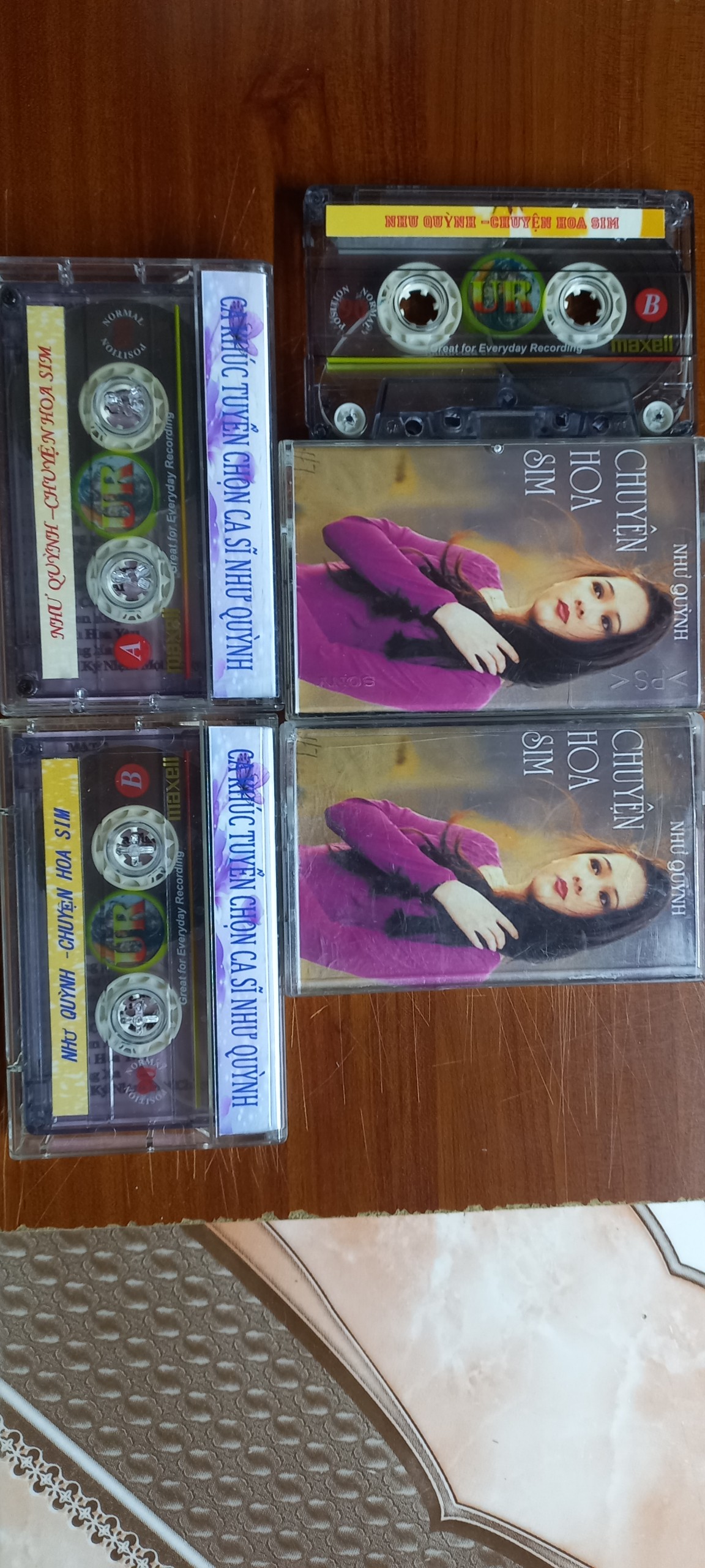 BĂNG CASSETTE NHƯ QUỲNH CHUYỆN HOA SIM