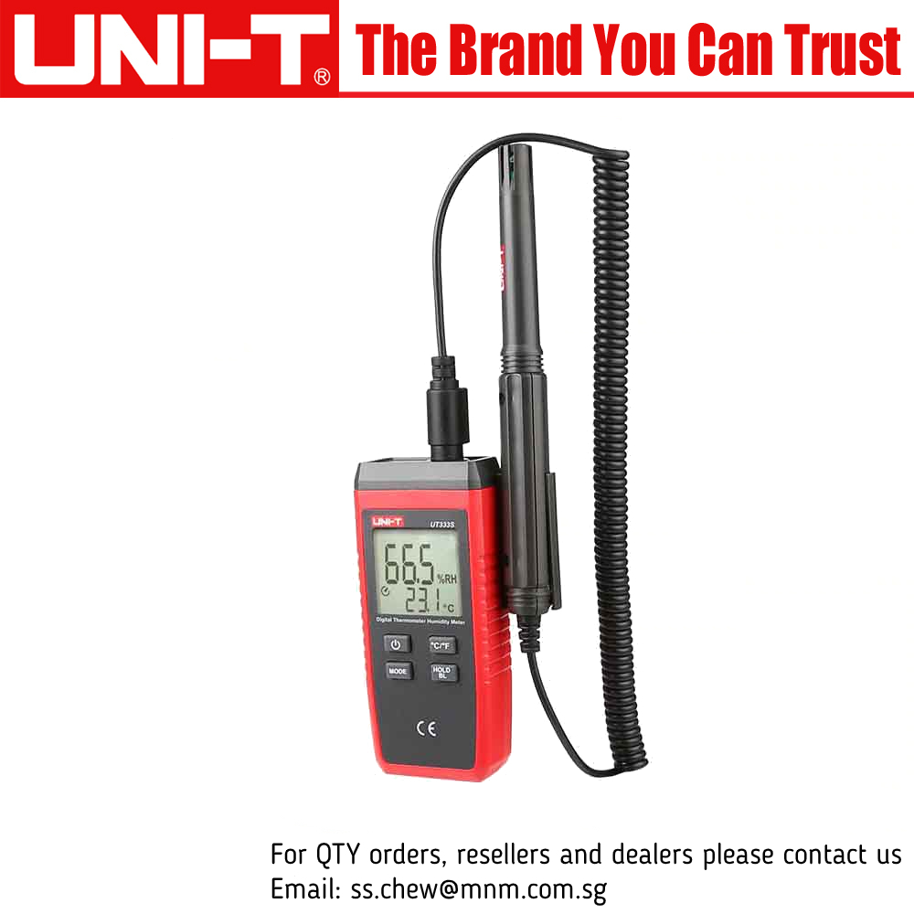 [HCM]UNI-T UT333S Digital Temperature Humidity Meter