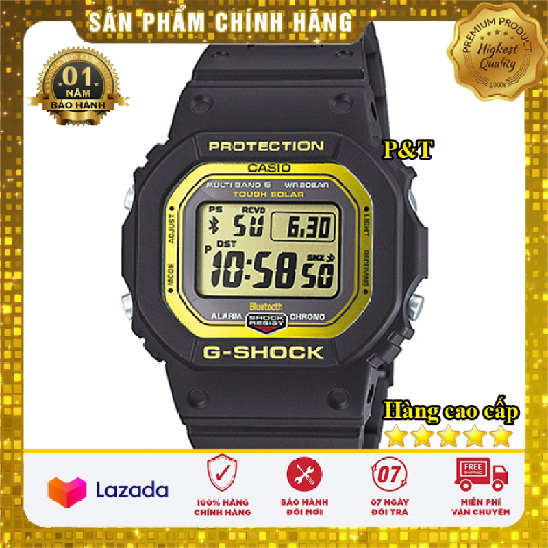 Đồng hồ Casio G-Shock Nam GW-B5600 - Thiết kế vuông độc đáo - Bảo hành 12 tháng - Sang trọng - Đồng hồ P&T [ FreeShip- Hàng cao cấp- Full box ]