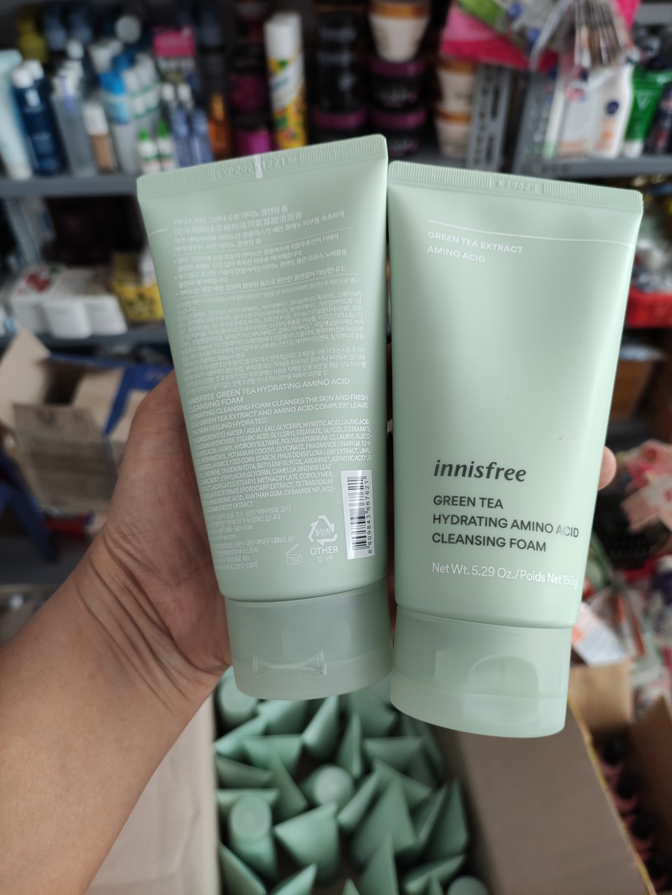 Sữa Rửa Mặt Trà Xanh Innisfree Green Tea Foam Cleanser 150ml
