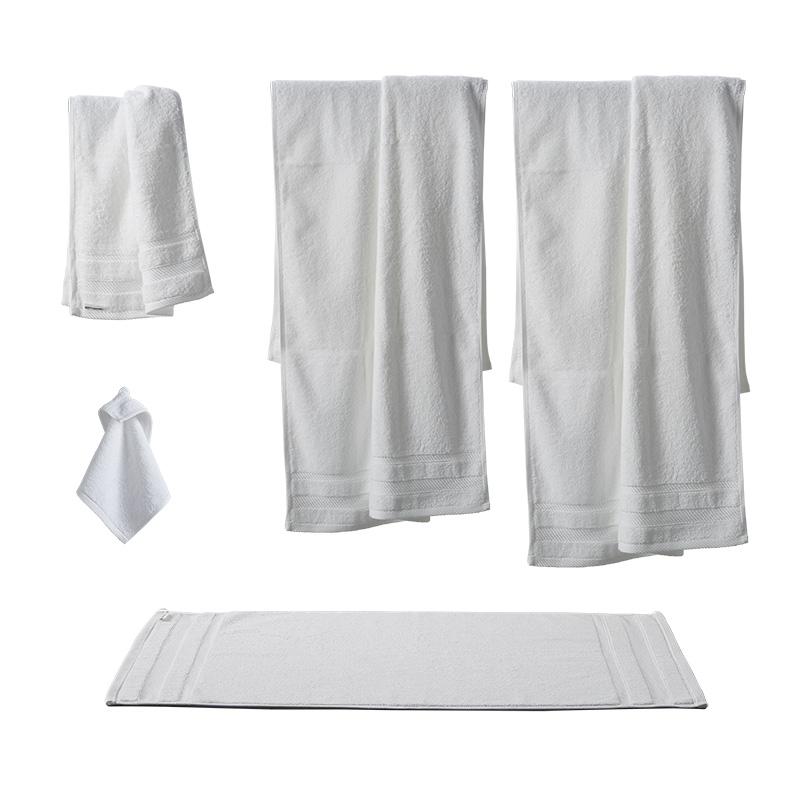 Khách Sạn 5 Sao Khăn Mặt Rửa Mặt Trắng 100% Cotton Mềm Mại Khăn Tắm Dày Phù Hợp Với Nam Giới Và Phụ Nữ Hút Nước Sản Phẩm Mới