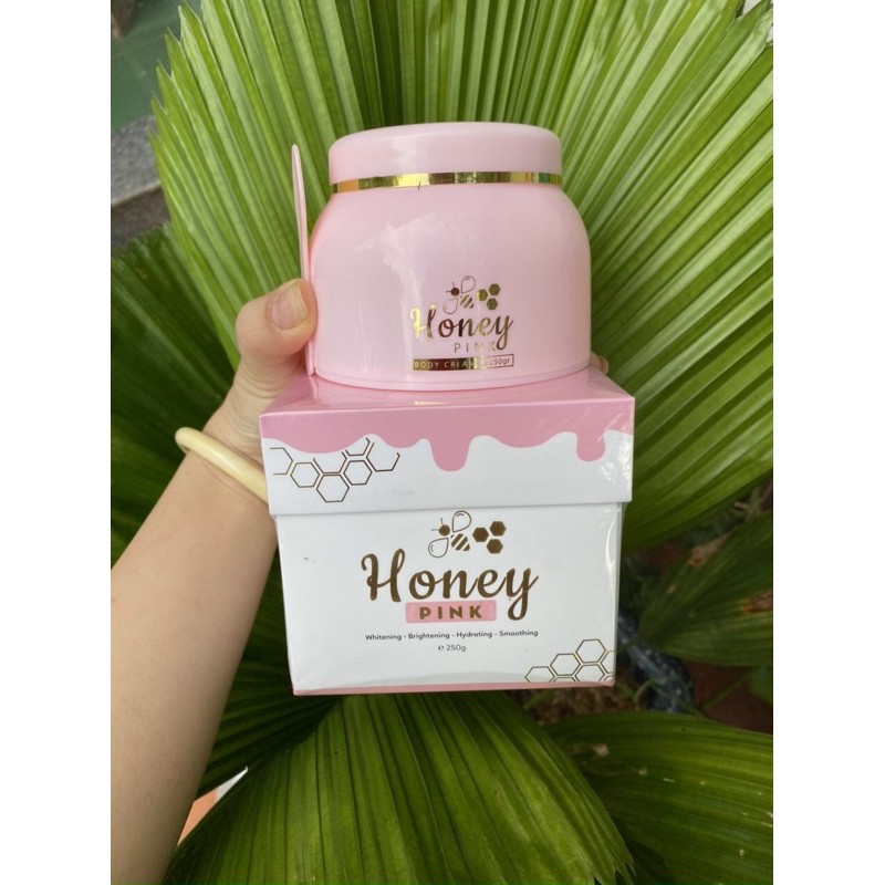[HCM]Body Trắng Da Sợi Mật Dát Vàng Honey Pink