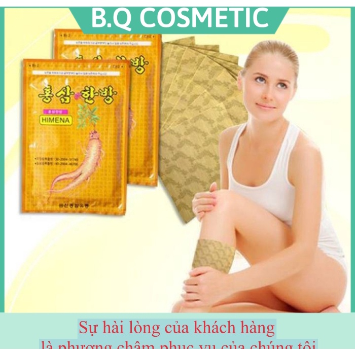Cao Dán Hồng Sâm HIMENA Hàn Quốc, Túi 20 miếng
