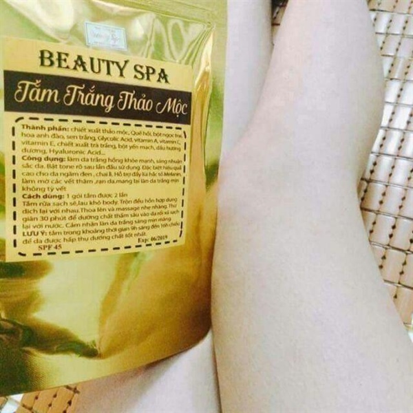 [HCM]Tắm trắng thảo mộc spa Beauty