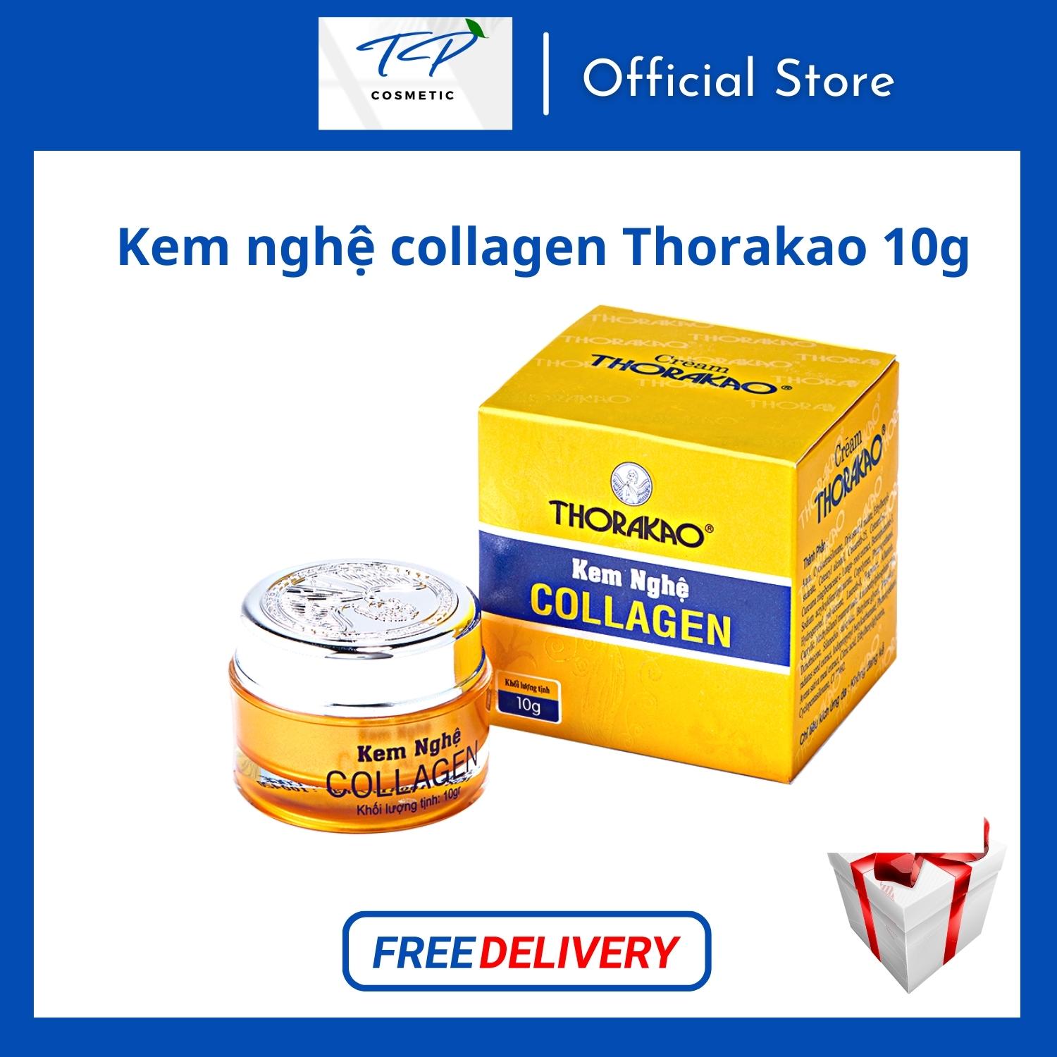 [HCM]Kem nghệ Collagen Thorakao 10G: Tăng Khả Năng Đàn Hồi Mờ Sẹo Thâm Dưỡng Ẩm Da