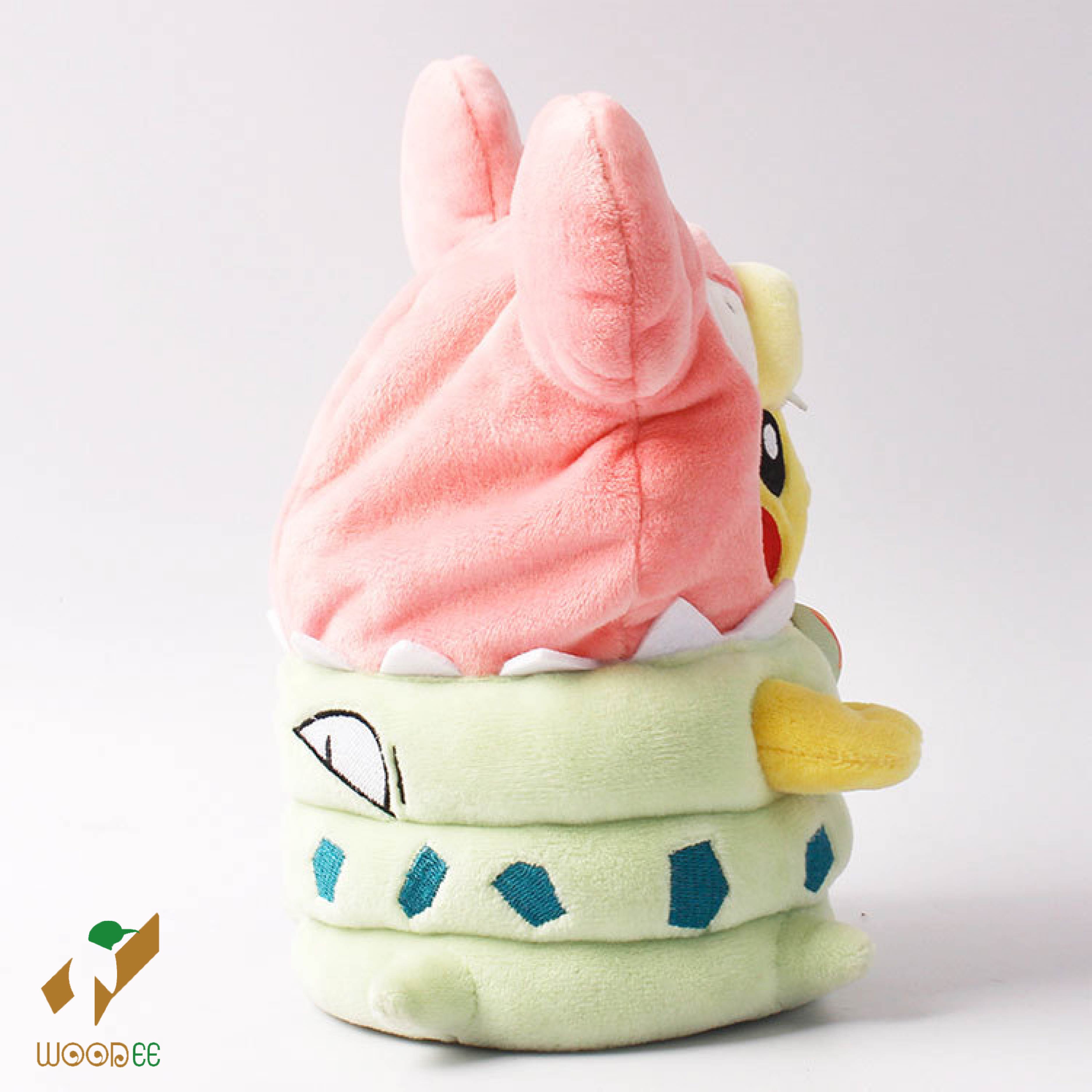 (Hàng Nhật)Gấu bông pokemon Pikachu Cosplay Mega Slowbro 25cm