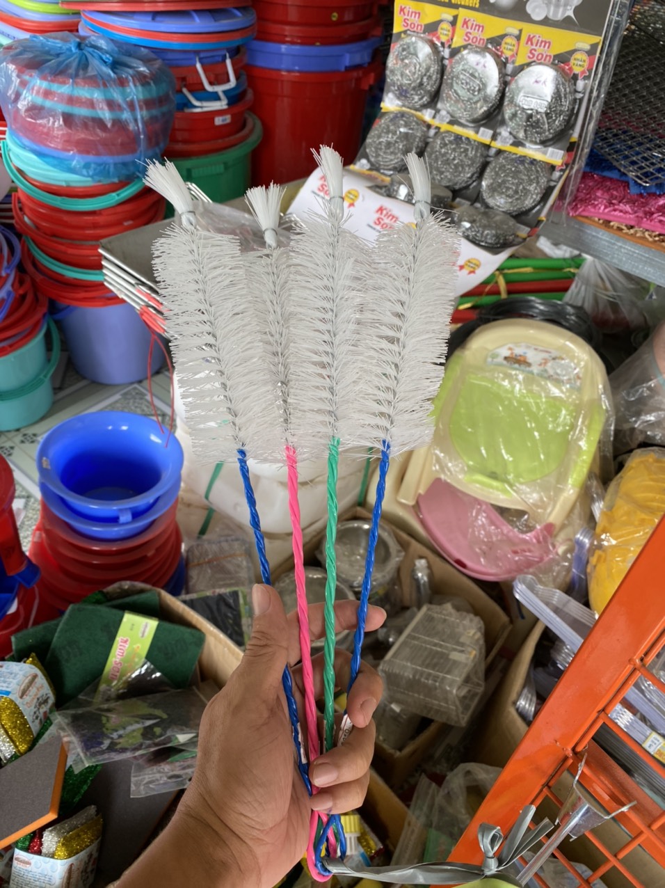 Cọ rửa xe, cọ chà ngóc ngách xe máy
