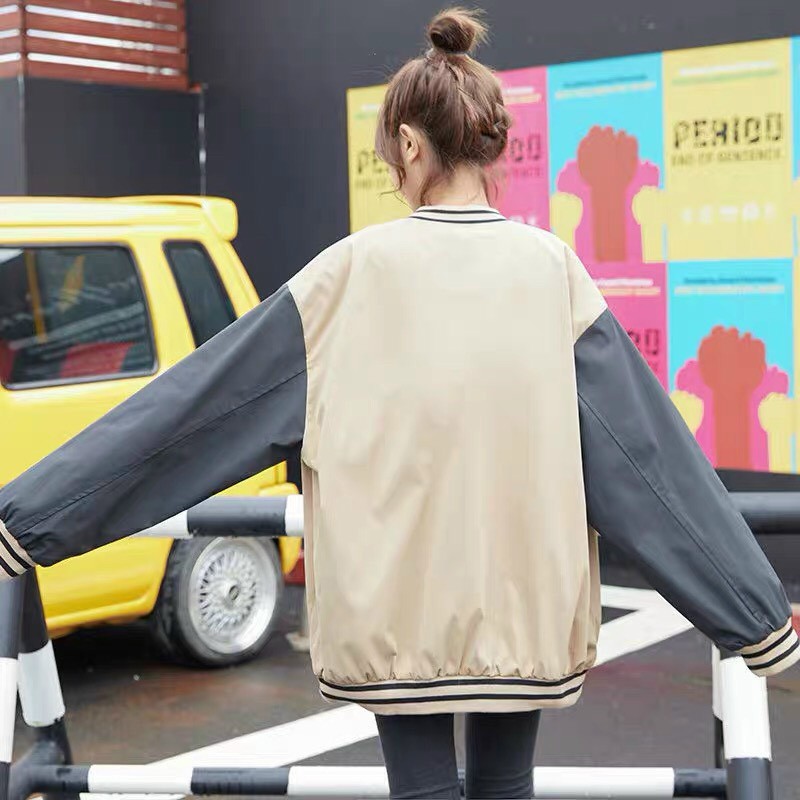 [MIỄN PHÍ VẬN CHUYỂN] Áo khoát dù BADGE kiểu bomber 2 lớp