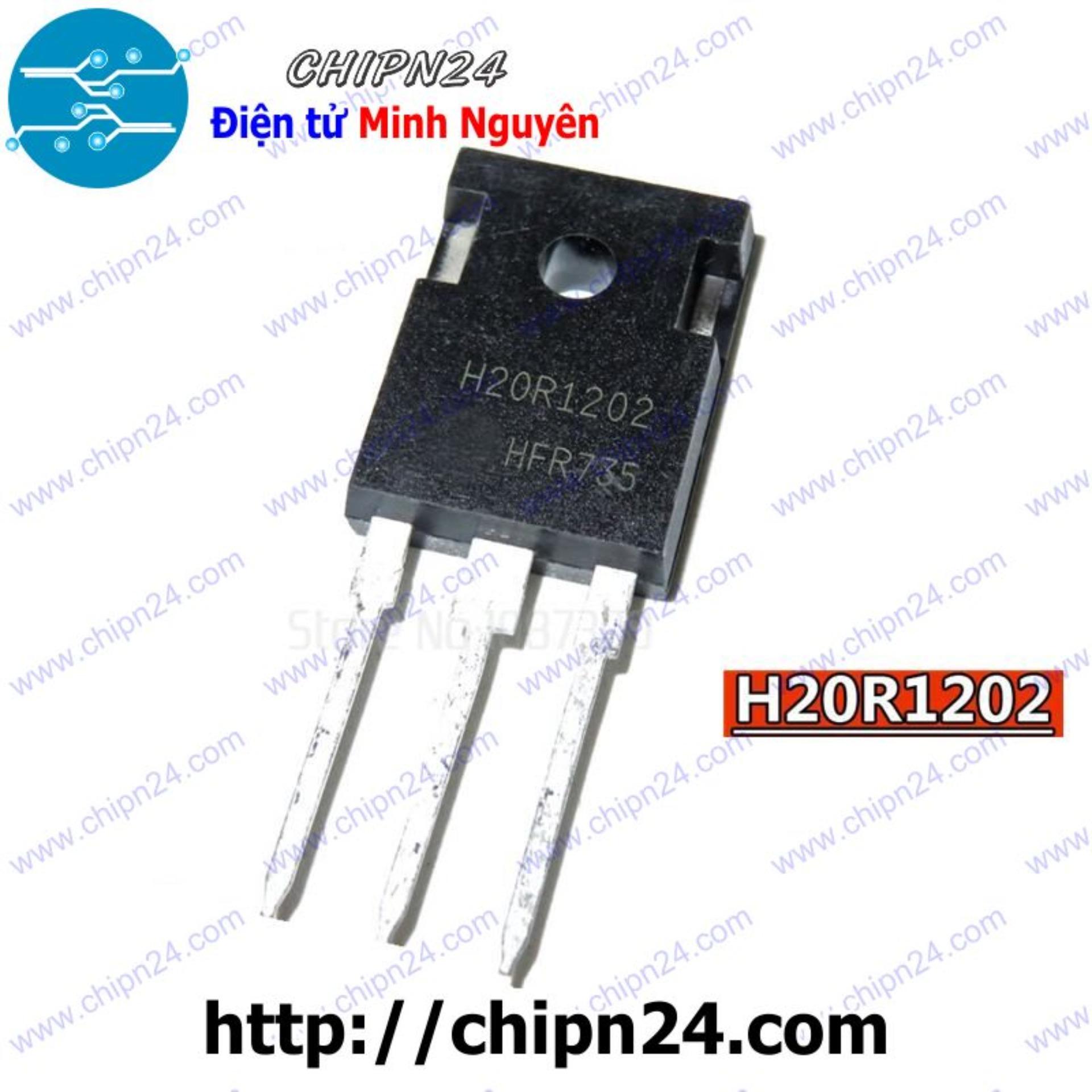 [1 con] (KT1) IGBT H20R1202 TO-247 20A 1200V (Sò Bếp Từ) (20R1202)