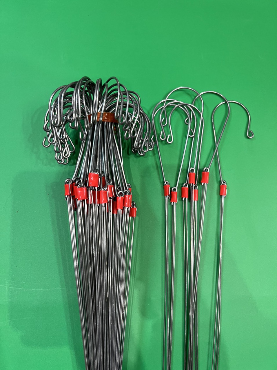 10 Zinc Hooks for Hanging 70cm Orchid Pots