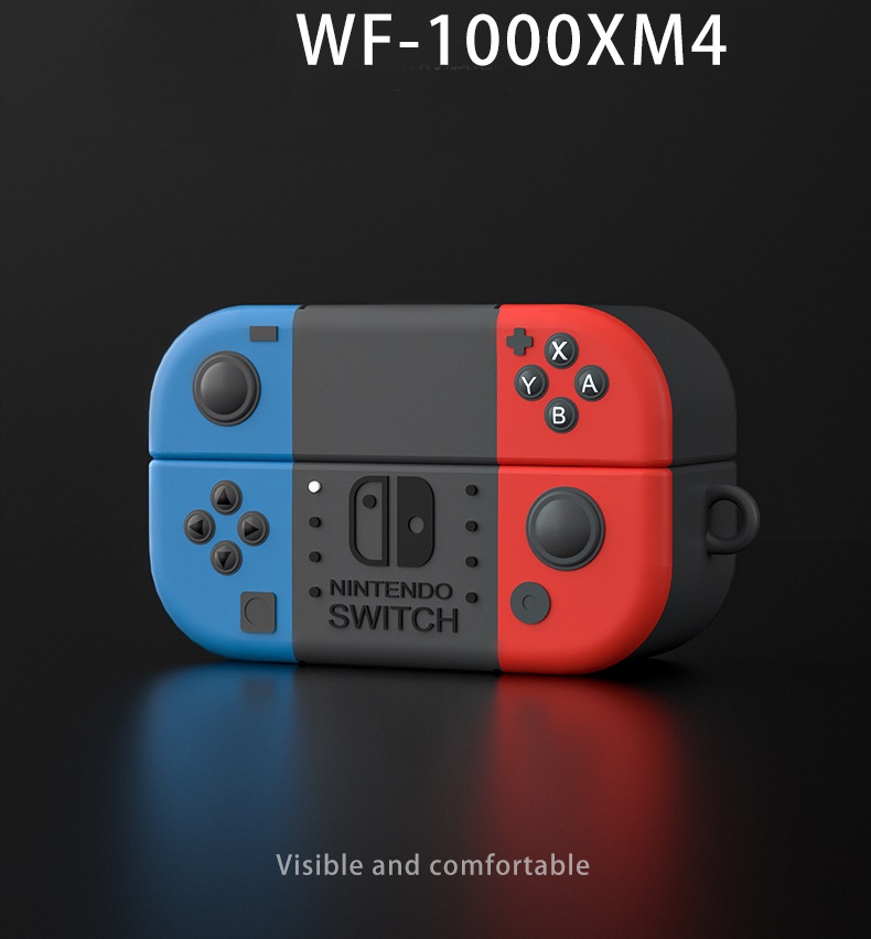 [HCM]Ốp bao case silicon Sony WF-1000xm4 hình máy game switch