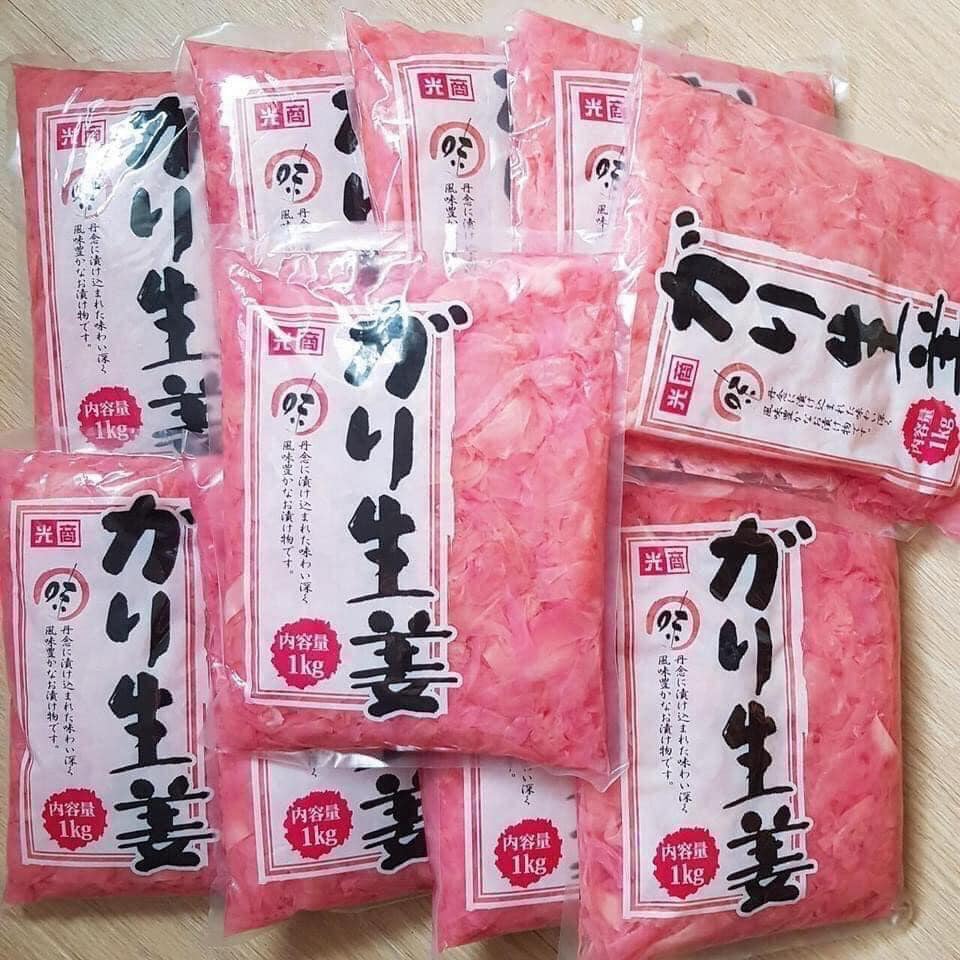 GỪNG HỒNG GARI 250gram