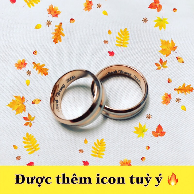 Nhẫn DW Ver 2 Khắc Tên - Tặng kèm khắc icon miễn phí