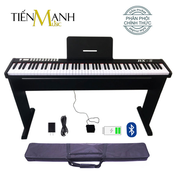 [Trả góp 0%] Bộ Đàn Piano Điện Bora BX-II - Kèm Chân Gỗ Giá Để Bản Nhạc - 88 Phím nặng Cảm ứng lực BX-02 - Midi Keyboard Controllers BX2