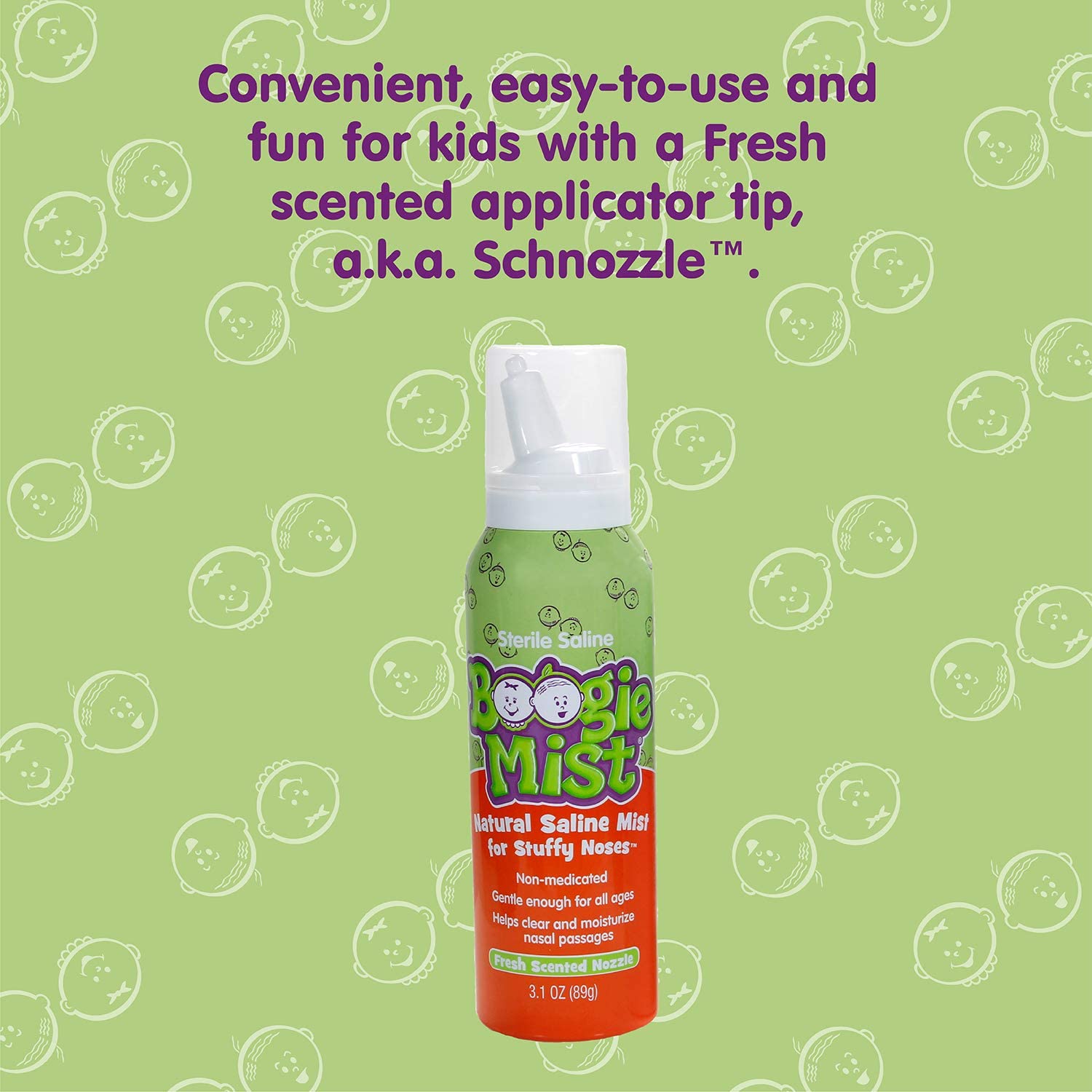 có bill nhập)XỊT MŨI VÔ TRÙNG, KHÁNG KHUẨN BOOGIE MIST