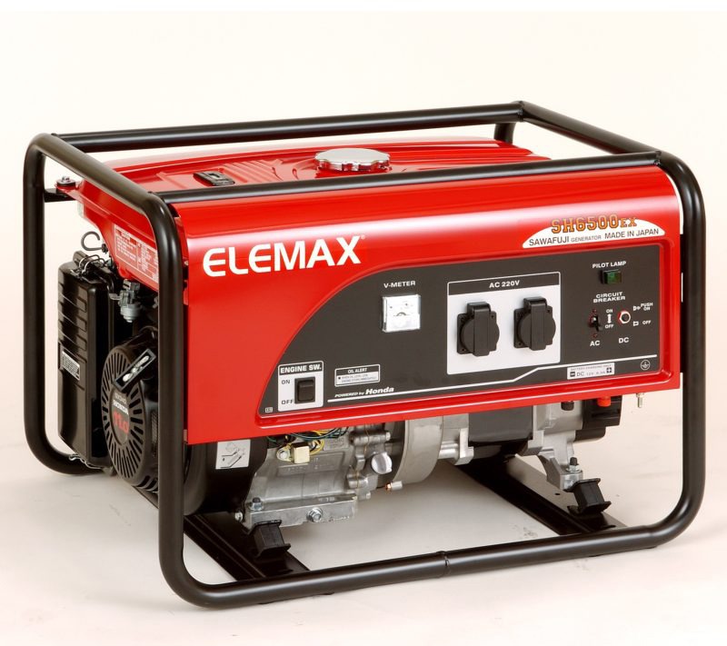 Máy Phát Điện Chạy Xăng 5KVA Elemax SH6500EXS
