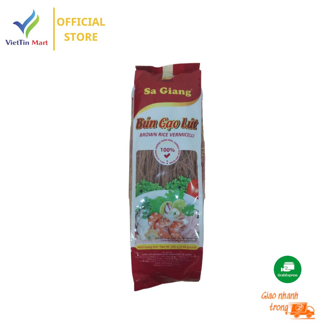 Bún gạo lứt sa giang 200g