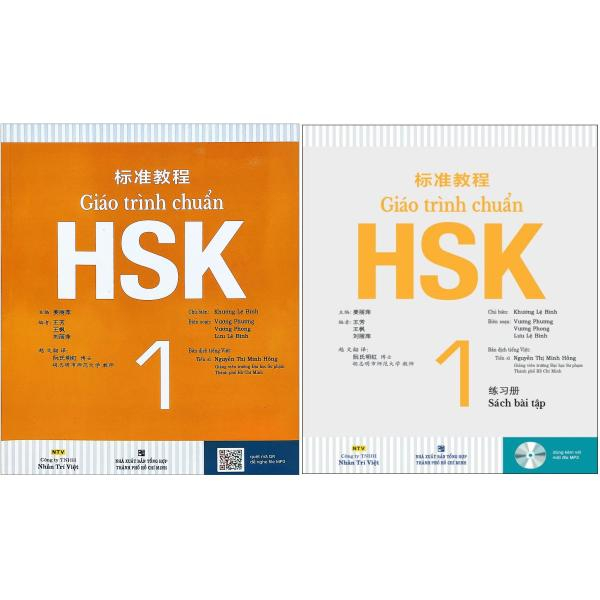 Fahasa - combo sách hay sách giáo trình chuẩn hsk 1 - sách bài học và bài tập