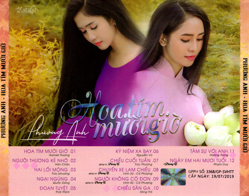 Set of 5 Cds of Phuong Anh Music (Japanese Discs)