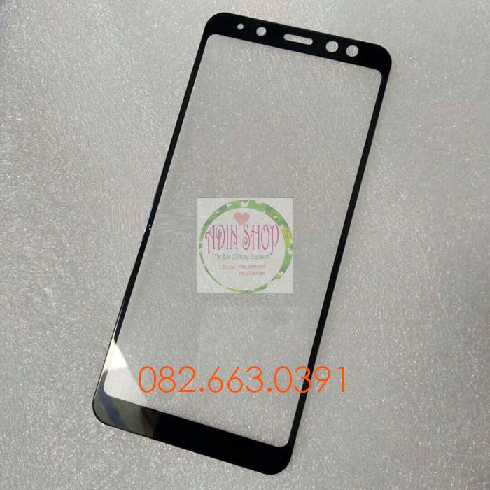 Kính cường lực samsung a8 plus cường lực full keo full màn hình 5d