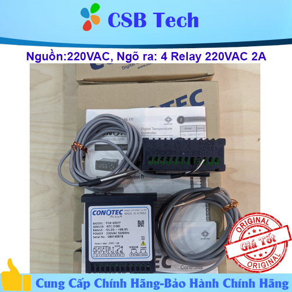 Bộ điều khiển nhiệt độ FOX 2001F