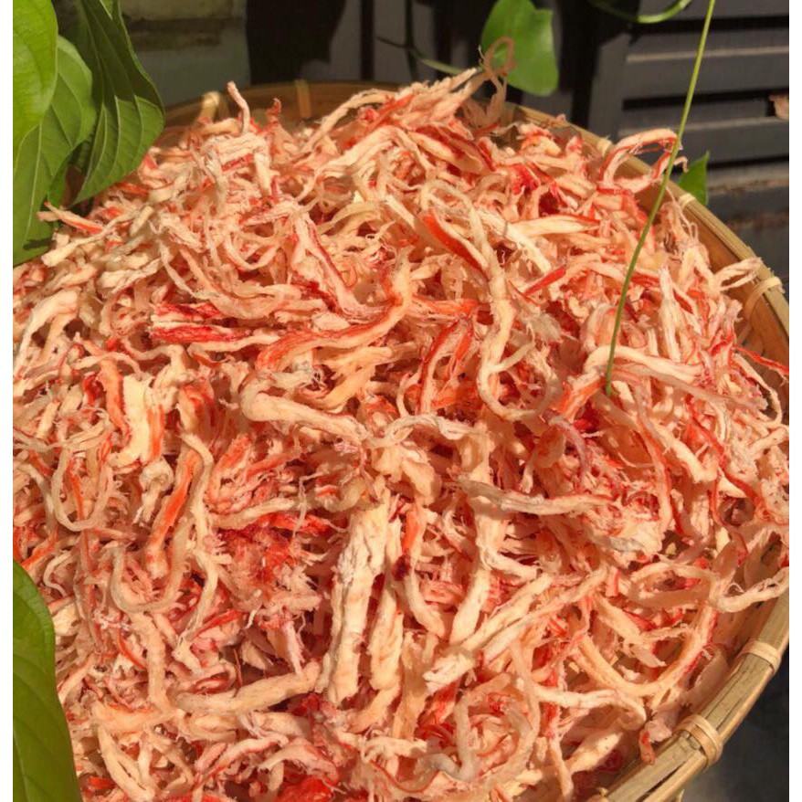 [GIAO HÀNG TOÀN QUỐC] 500gr Mực Sợi Hấp Dừa