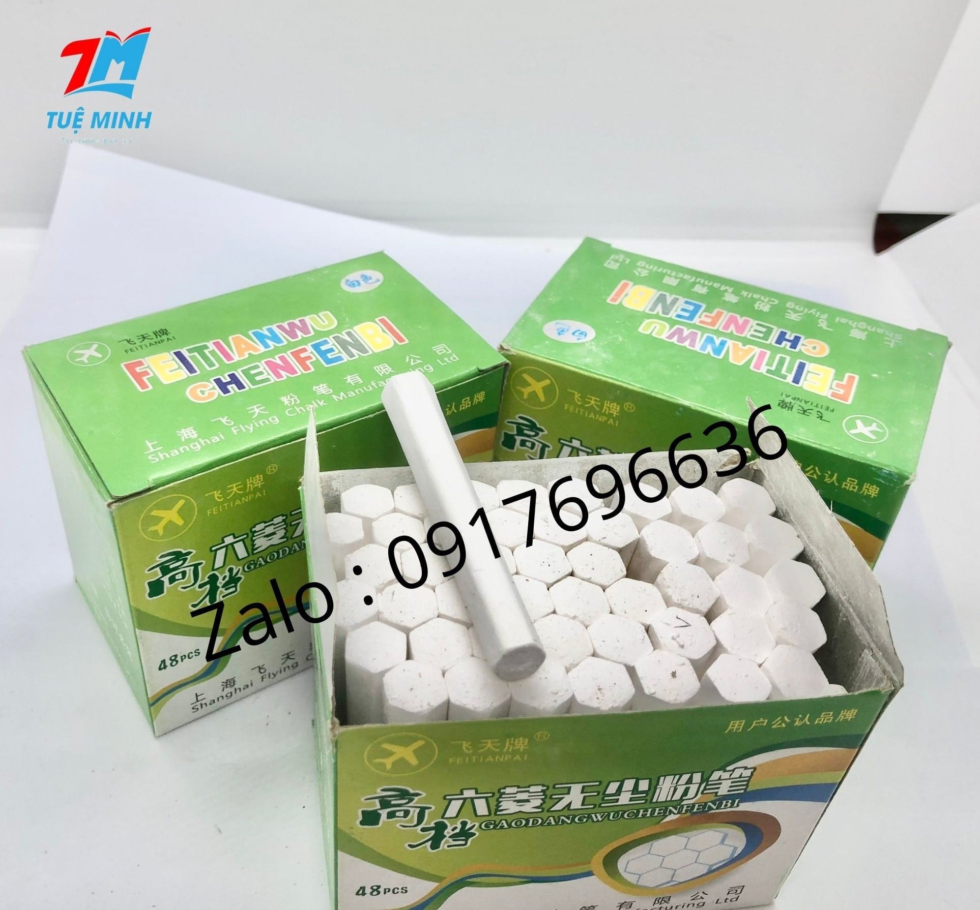Phấn lục giác trắng