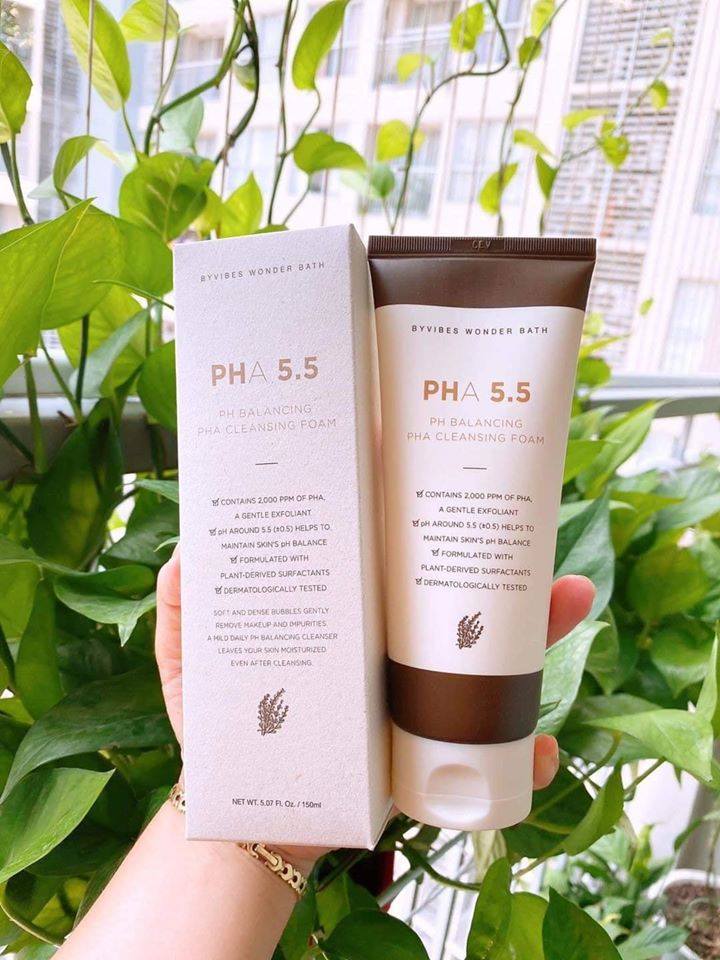 [HCM]Sữa rửa mặt PHA 5.5 Hàn Quốc 150 ml