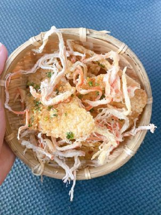 Cơm Cháy Mix Mực Hấp Dừa - Ăn Là Ghiền 100G
