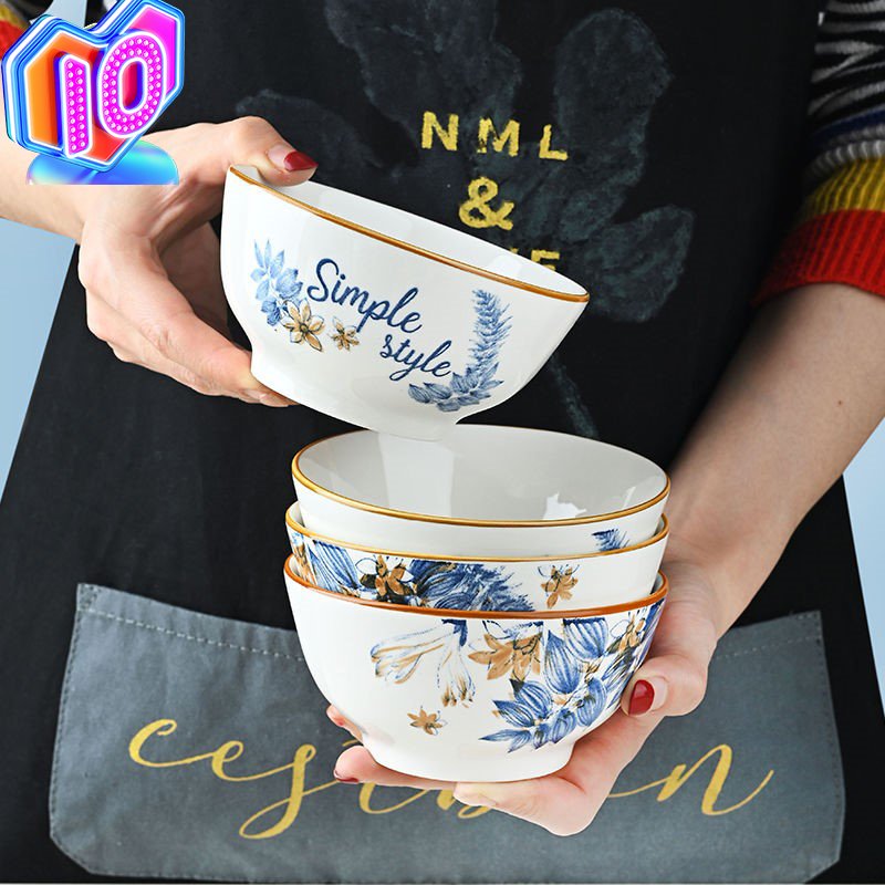 Set 10 bát con ăn cơm 4D