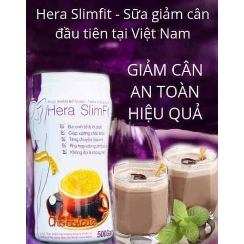 [HCM]Sữa giảm cân theo tiêu chuẩn Đức – Hera SlimFit (Hộp 500g)