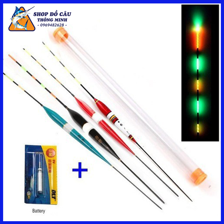 Phao câu đêm - phao câu đài ban đêm phao câu cá phao đèn câu đêm, phao câu cá