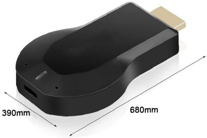 Anycast M9 Plus รุ่นใหม่ล่าสุด 2022 HDMI WIFI Display เชื่อมต่อมือถือขึ้นทีวี รองรับ iPhone/iPad Google Chrome,Google Home และ Android Screen Mirroring Cast Screen AirPlay DLNA MiracastrPlay DLNA Miracast