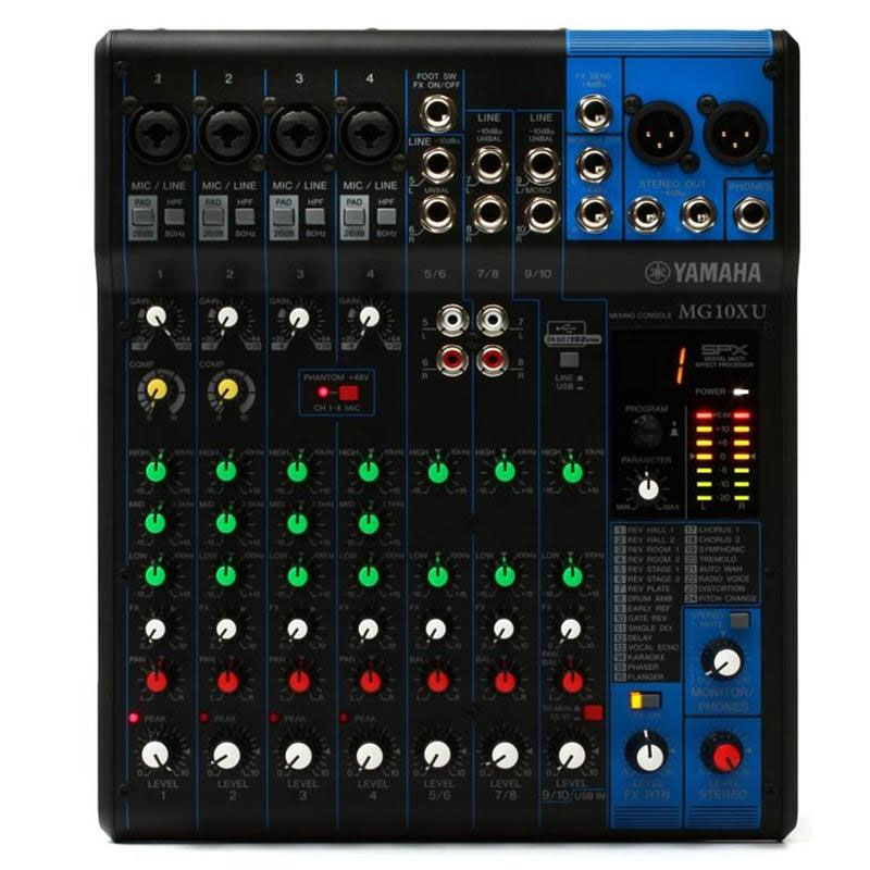 Mixer Yamaha MG10XU (Bảo hành: 12 tháng)