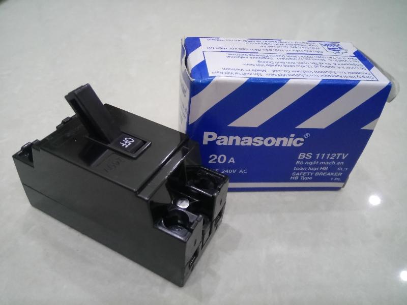Cầu dao an toàn 40A cao cấp ( CB cóc ) Panasonic - Điện Việt