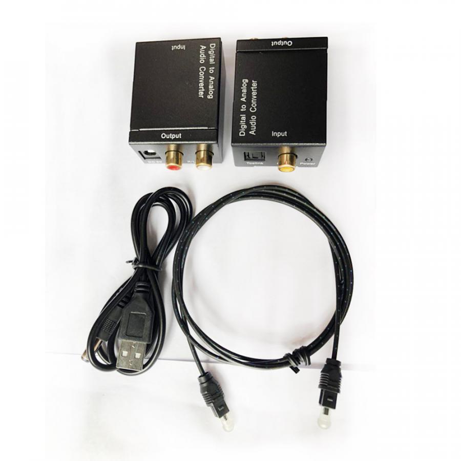 Bộ Chuyển (Cáp Quang) Optical Ra Av Audio + Jack3.5 ( Kèm Dây Optical)