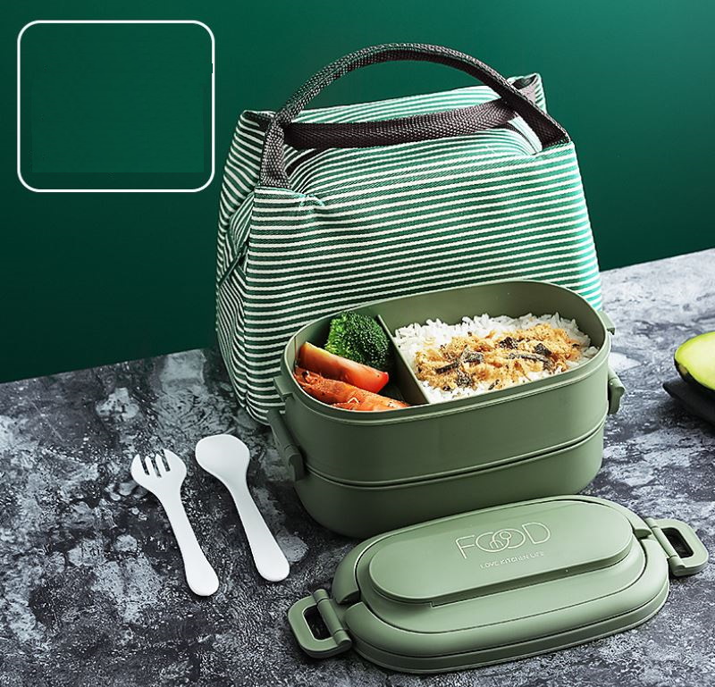 [LOẠI TỐT - HÀNG CAO CẤP] Cặp lồng Hộp giữ nhiệt đồ ăn, Cặp lồng dung tích 1.55 lít giữ nhiệt 2 tầng chính hãng miDoctor