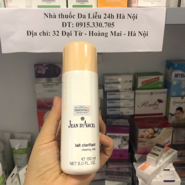 Sữa rửa mặt Jean D’Arcel Clearing Milk