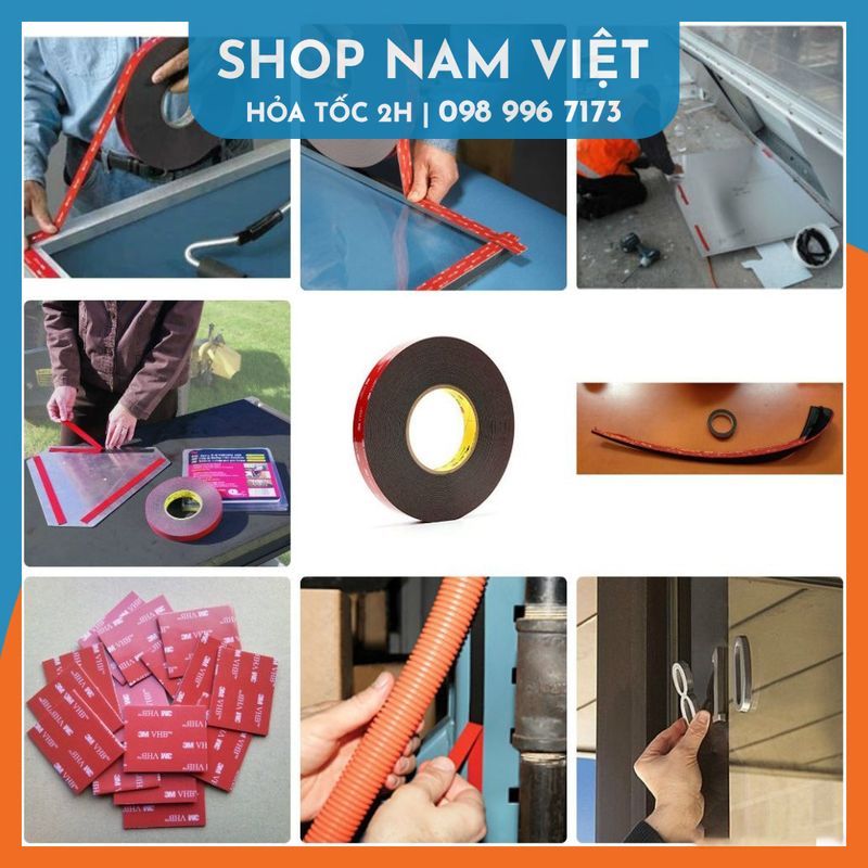 Băng Keo Xốp Xám 2 Mặt Cường Lực 3M 4229P Chuyên Dán Phụ Kiện Oto Inox ...
