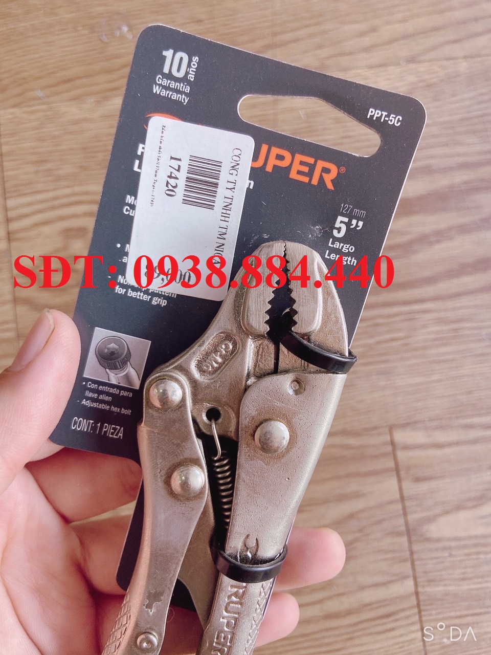 Kềm bấm chết 5in/127mm Truper - 17420