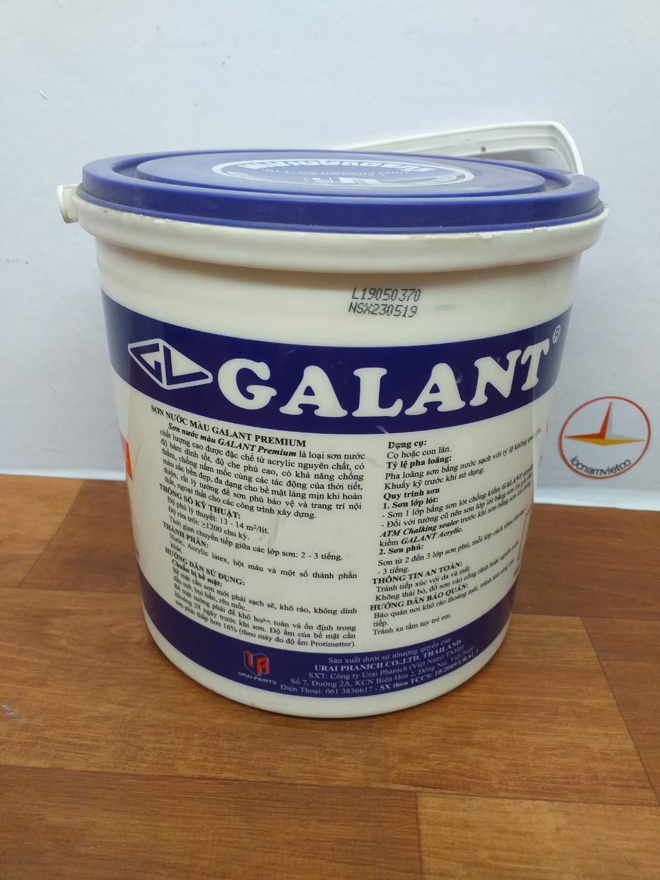 Sơn nước ngoai thất Galant màu trắng 3.35L