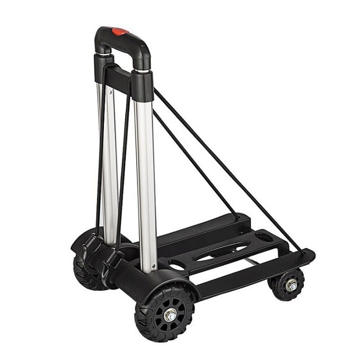 Shopping trolley, pull the 4 gear stowed ultra-light