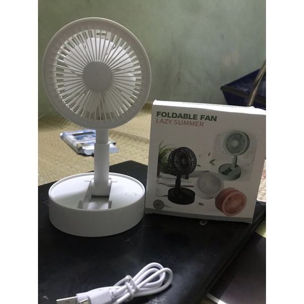 Quạt tích điện mini gió cực mạnh, sử dụng lên đến 6 tiếng
