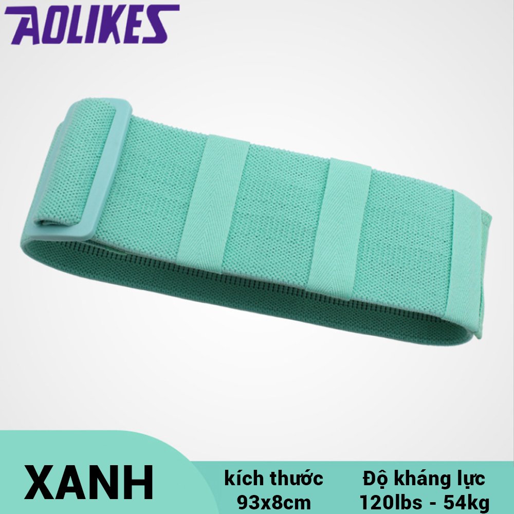 Dây kháng lực tập cơ mông, đùi, chân  Aolikes AL3604 (3 cấp độ)