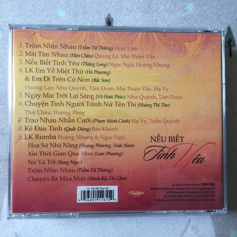 [HCM]Combo 3 CD Trung Tâm ca nhạc Thúy Nga
