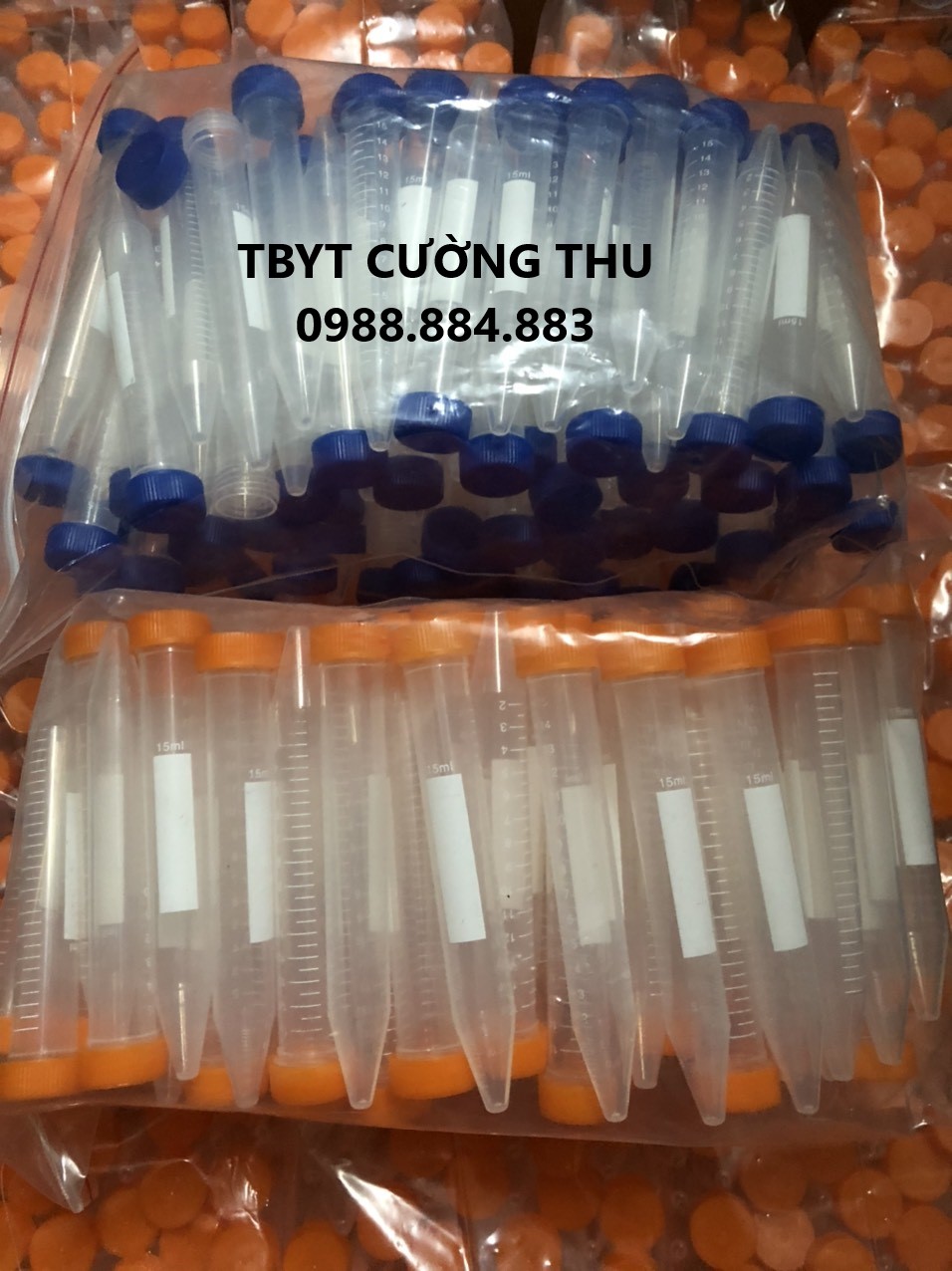 Combo 100 Ống Lý Tâm 15ml Ống Falcon 15ml