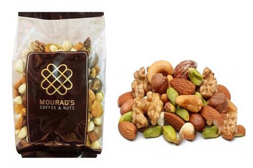 Hạt tổng hợp Mourad's Coffee & Nuts Mix 500g(Hạnh nhân, hạt dẻ, hạt bí,...)