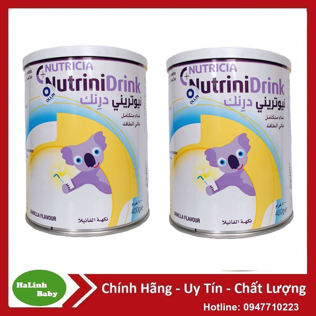 [Date 12/2023] Combo 2 Lon Sữa NutriniDrink 400g